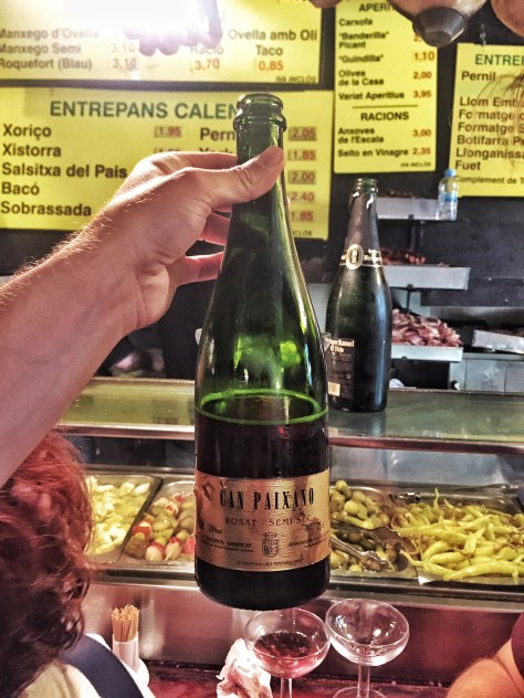 ino espumoso semi seco Can Paixano